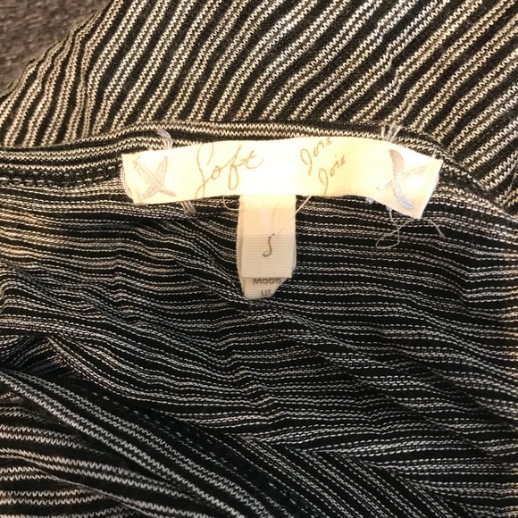 Soft Joie Sagittarius Striped Long Sleeve Blouse - Picture 6 of 7